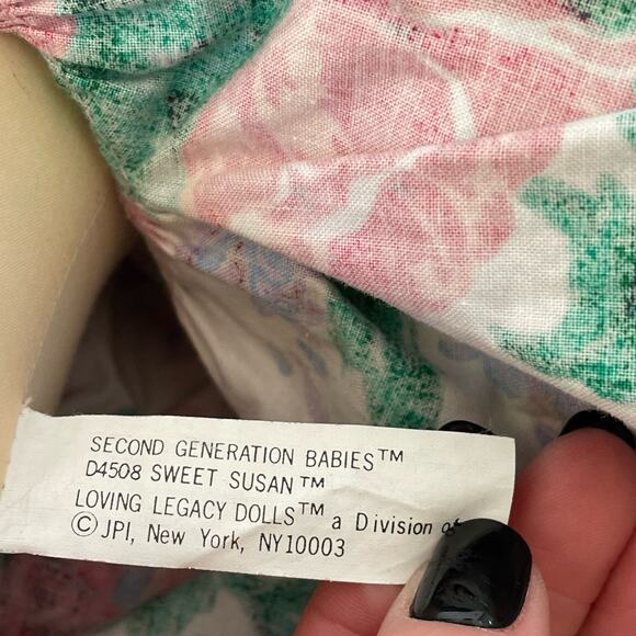 Vintage 1980s Sweet Susan Doll Loving Legacy 2nd Gen Babies 23” Lmtd Ed READ - Picture 14 of 16